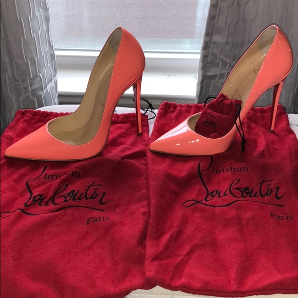 Christian Louboutin So Kate 120 Color Flamingo - Picture 5 of 5